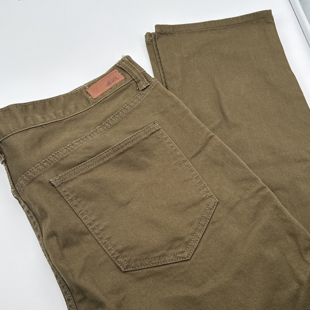 Ecko Unltd 710 Jeans‎ Mens 38 X 32 Skinny Fit Green Straight Leg